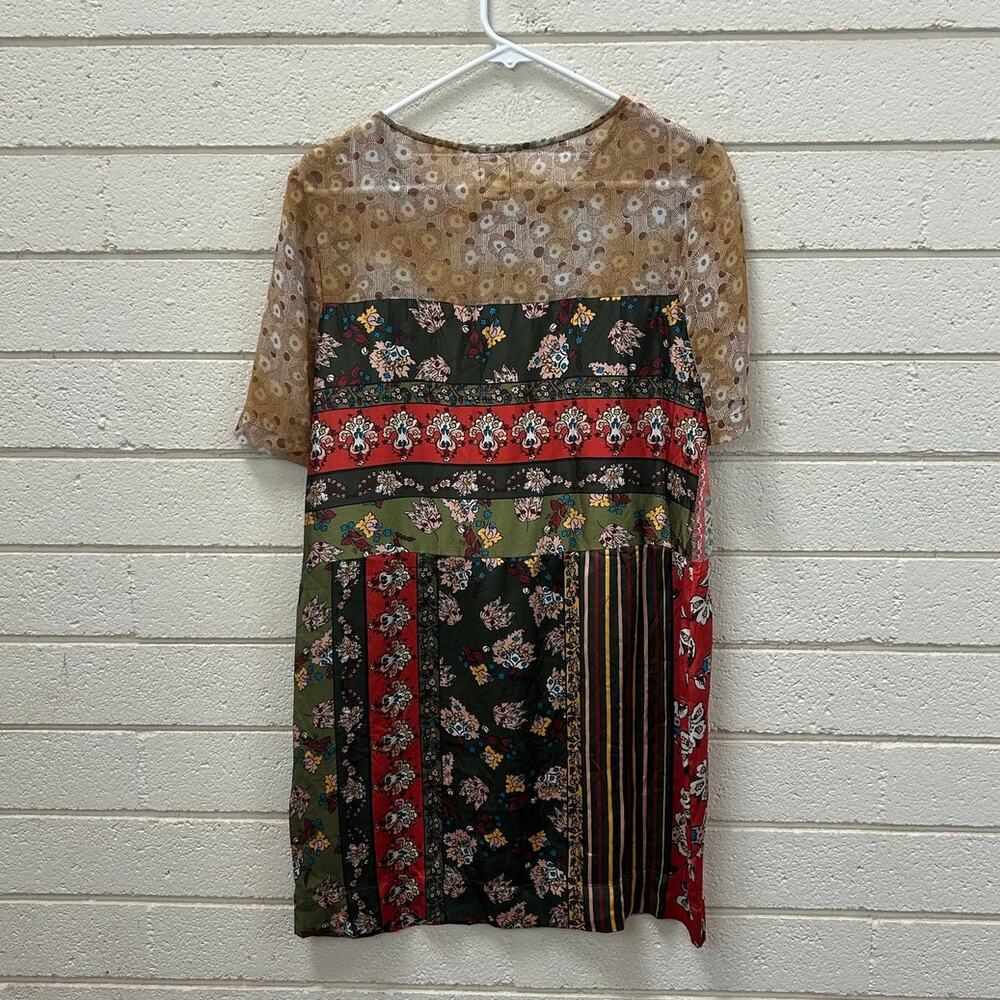 Anthropologie Tiny Patchwork Tunic Dress size XS - image 6